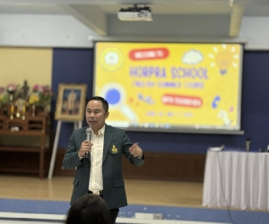 รร.หอพระ ต้อนรับนักเรียน ม.1 และ ม.4 ปีการศึกษา 2568 ในการเรียนปรับพื้นฐาน