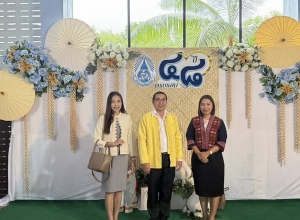 รร.หอพระ ร่วมงานวันคล้ายวันสถาปนา รร.บ้านกาดวิทยาคม